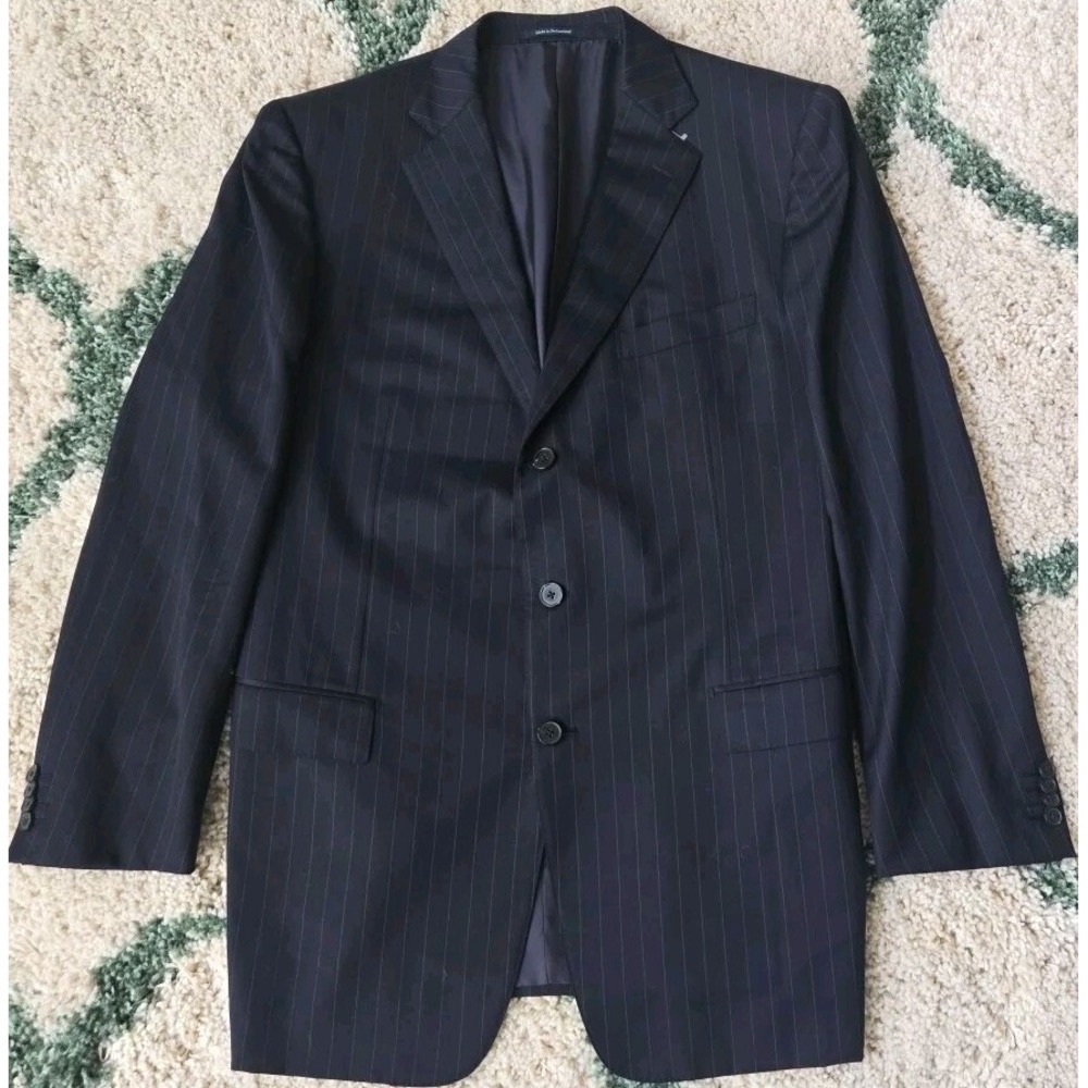 Ermenegildo Zegna Milano Easy 100% Wool Sports Jacket Size 48L $2995 #328